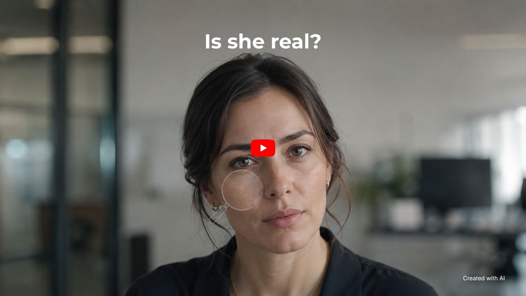 Is she real? AI Video Verification